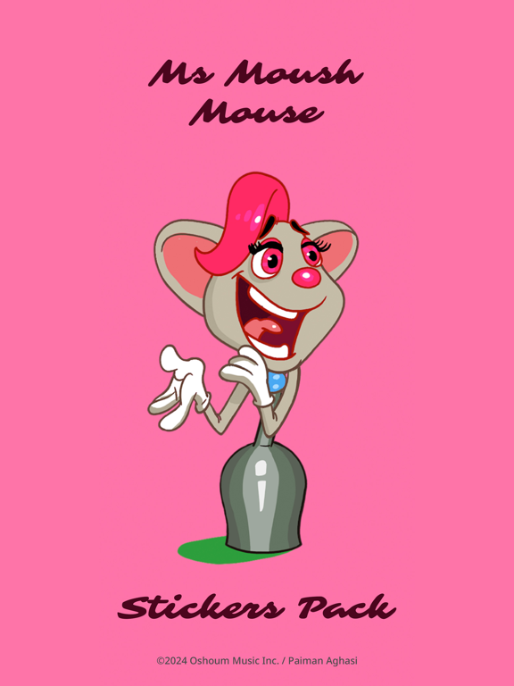 Screenshot #4 pour Ms Moush Mouse Stickers