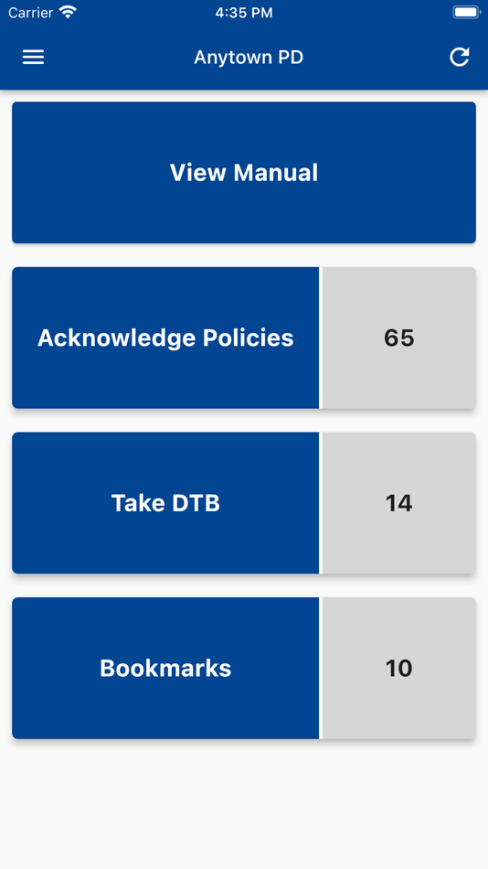 #1. KMS Mobile (iOS) Podle: Lexipol, LLC