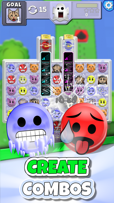 Matchy 'Moji -- Emoji Match 3 Screenshot