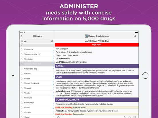 Screenshot #5 pour Mosby's Drug Reference