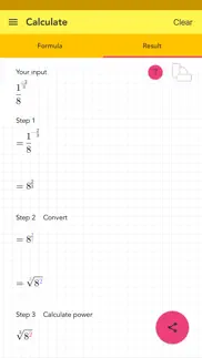 simple power calculator iphone screenshot 2