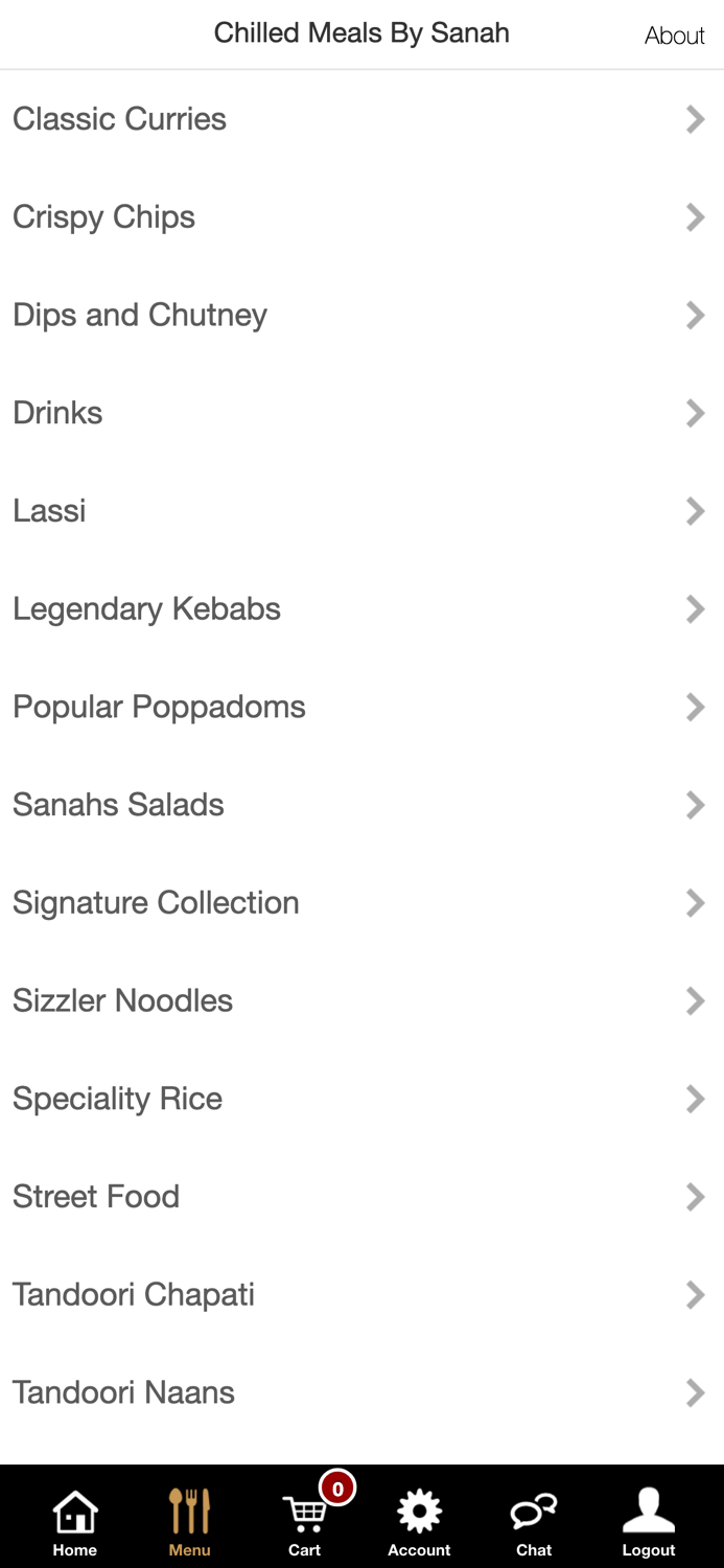 Chilled Meals By Sanah App