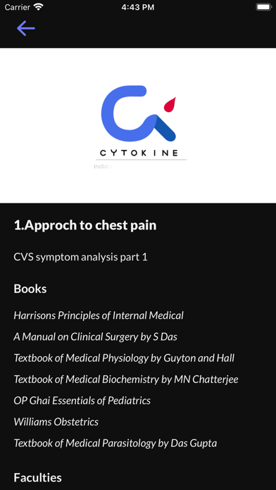 Cytokine Screenshot