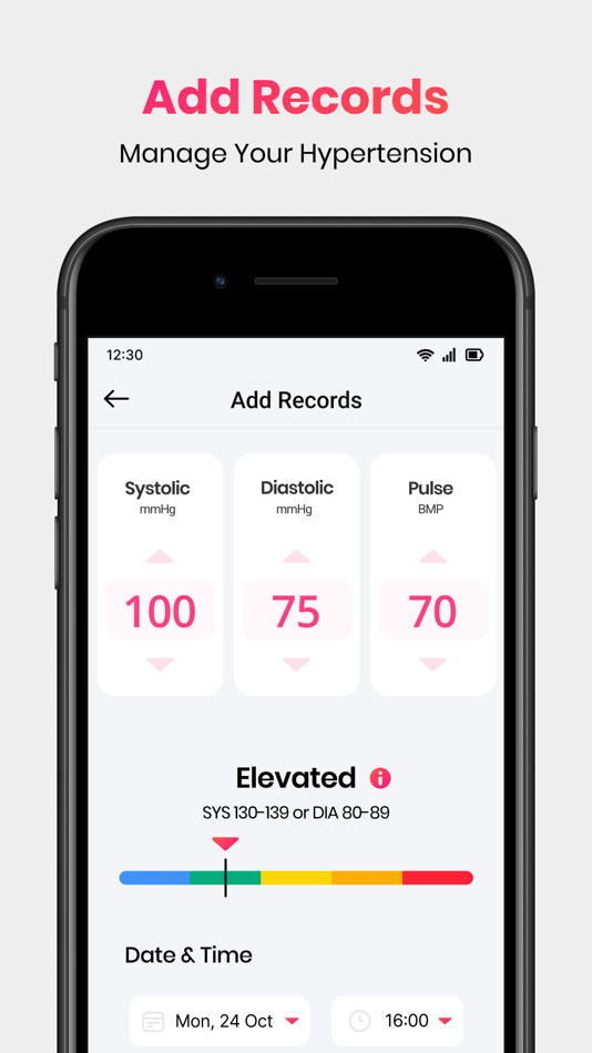 #4. Blood Pressure:Checker&Monitor (iOS) بواسطة: Gaurav Kokne