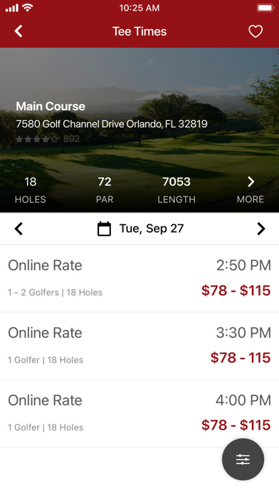 Asheville Municipal G.C. Screenshot