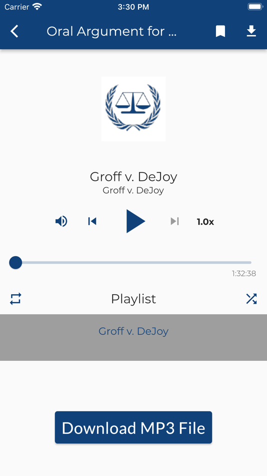 #6. SCOTUS Oral Opinion Arguments (iOS) 由: Adeyemi Salau