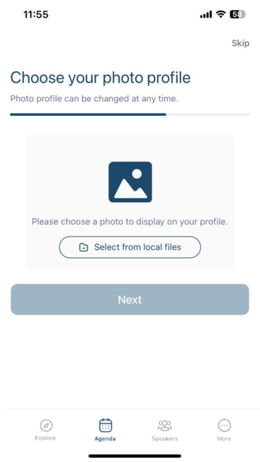 #3. EM Events App (iOS) Podle: Everest Minds