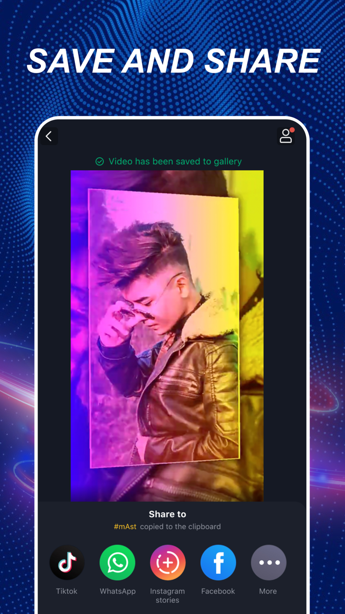 mAst - Short Video Maker App