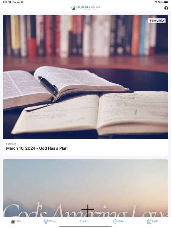The Bridge Church A/G app screenshot 3