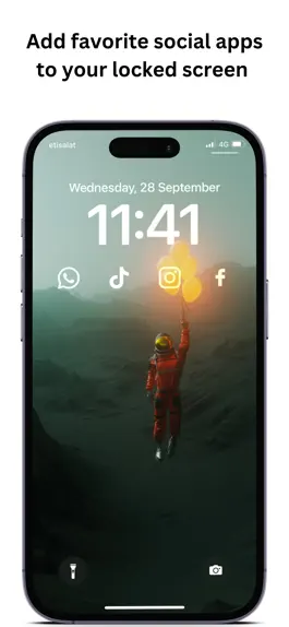 Game screenshot Lock Screen Widget Launcher apk