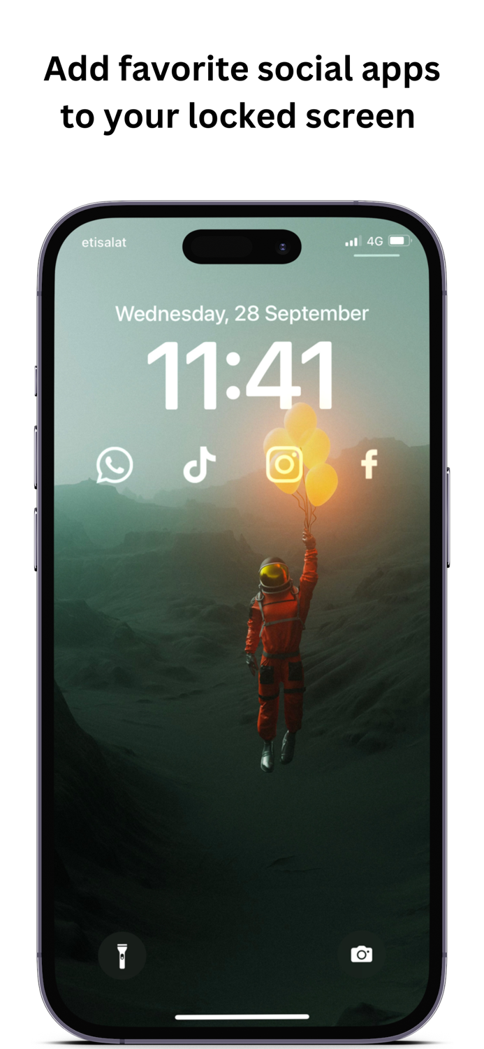 Lock Screen Widget Launcher