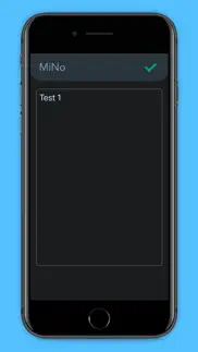 minimal notepad - mino iphone screenshot 2