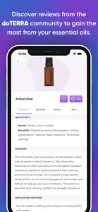 Essential Oils doTERRA screenshot #1 for iPhone