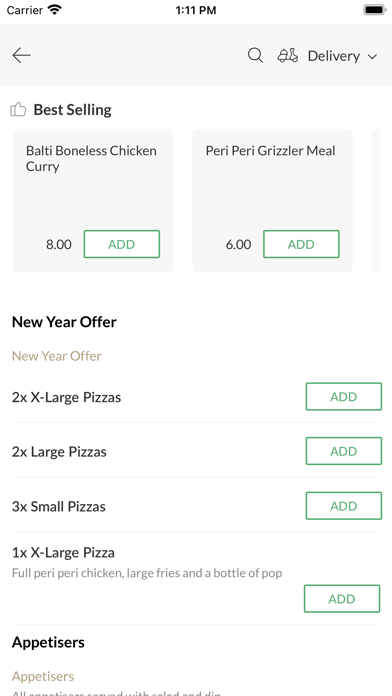 Kashmir Pizza and Grill House Screenshot