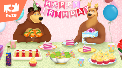 Masha and The Bear Birthday Screenshot