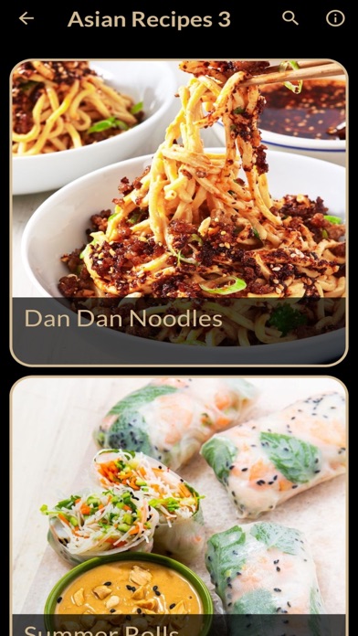 Asian Recipes Plus Screenshot