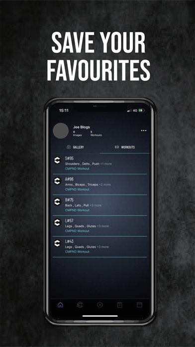 CMPND WorkOutPro Screenshot