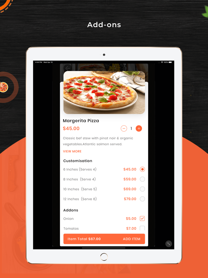 Foodie Food delivery - User