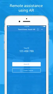 teamviewer assist ar (pilot) iphone screenshot 1