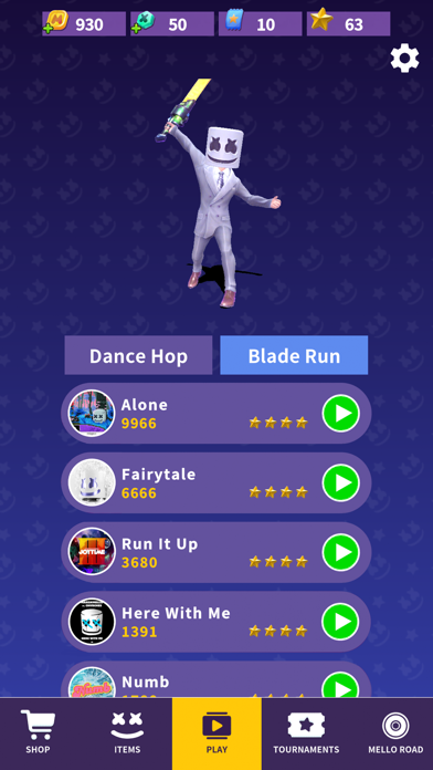 screenshot of Marshmello Music Dance 3
