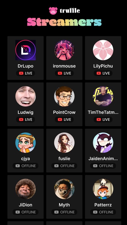 Truffle - livestreams enhanced