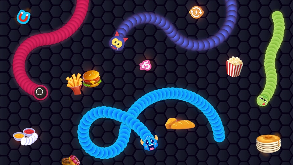#3. Snake Game - Worms io Zone (iOS) 来自: Appcelent Studio