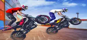 Dirtbike Roof Top Racing Game screenshot #1 for iPhone