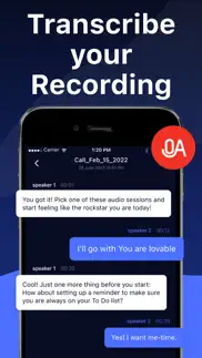 call recorder: recording app. iphone screenshot 3