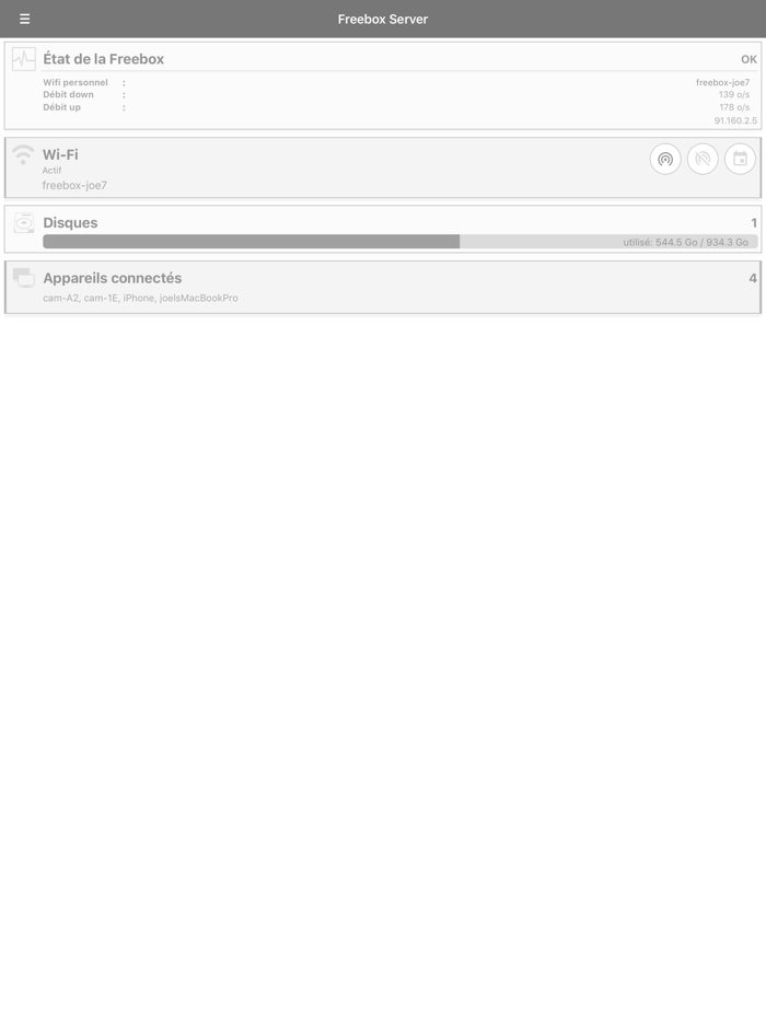 Freebox ancienne app