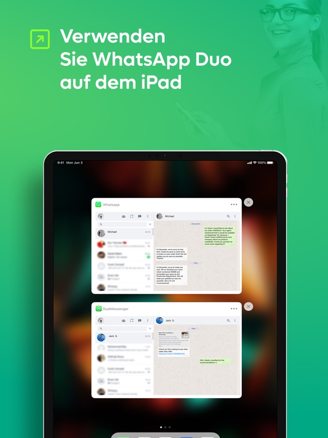 Dual Messenger für Whats Web im App Store