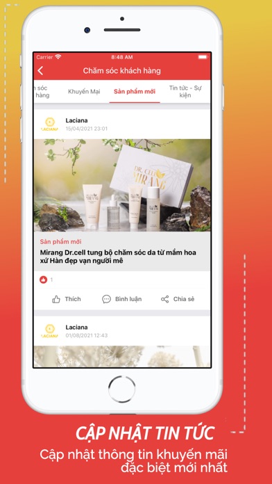 Screenshot #2 pour Laciana - Mỹ Phẩm Hàn Quốc