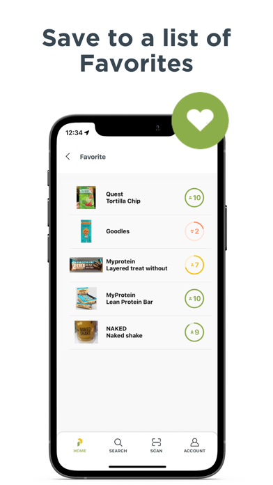 Proteinful - Nutrition Info Screenshot