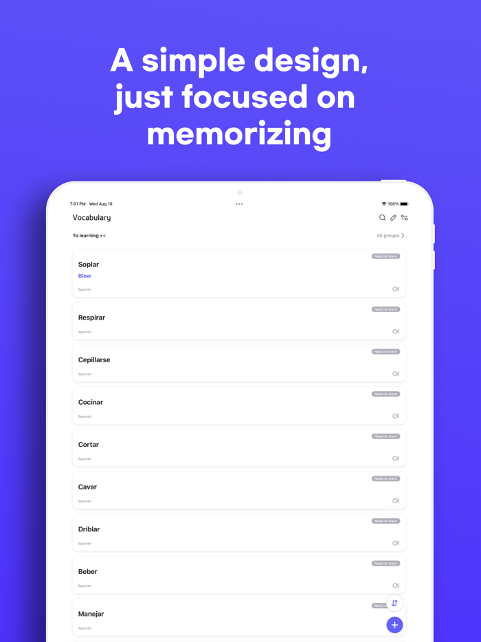 Onevoca - Flashcards