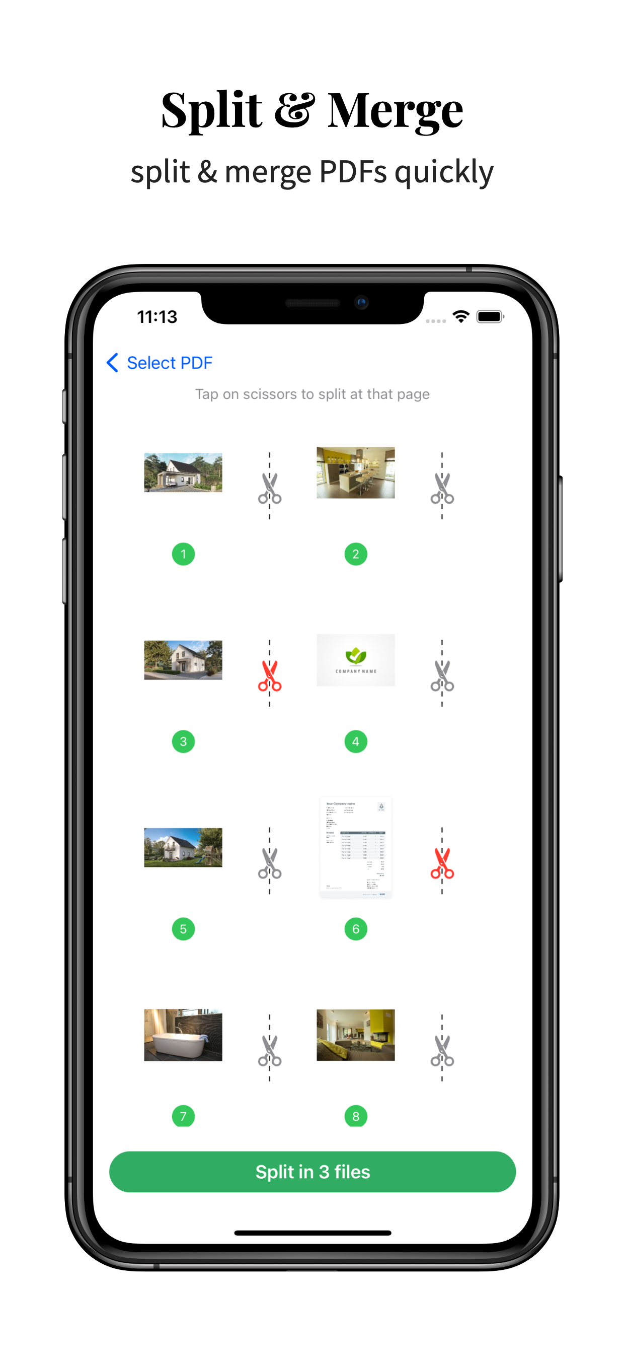 PDF Photos Scanner: JPG to PDF