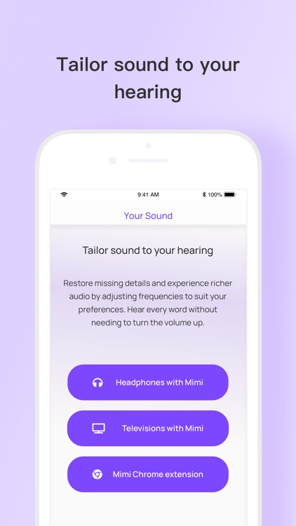 Mimi Hearing Test screenshot-5