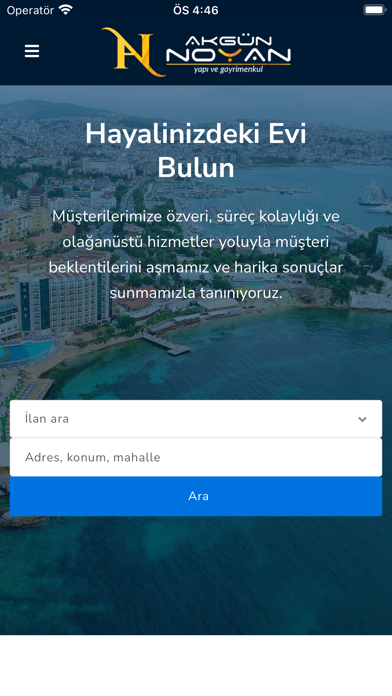 Akgün Noyan Gayrimenkul Screenshot