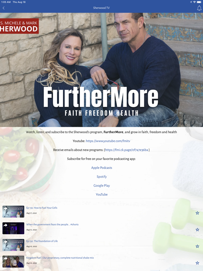 Drs. Michele and Mark Sherwood