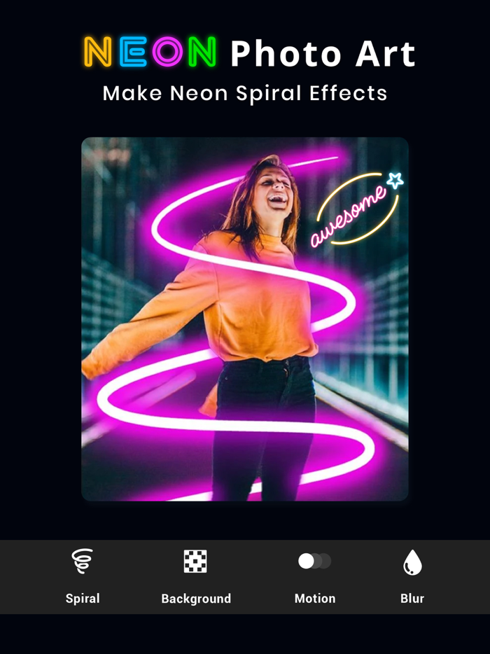 Neon Photo Art