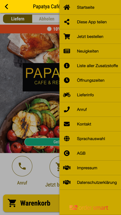 Papatya Café & Restaurant Screenshot