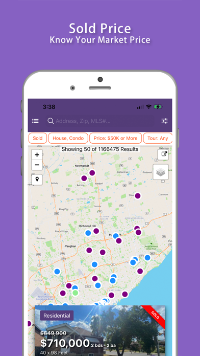 Hokaho Toronto Real Estate Screenshot