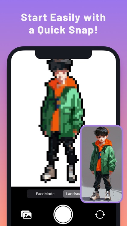 PixelMe: AI Pixel Art Camera screenshot-3