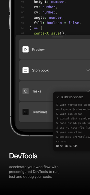 ‎CodeSandbox Screenshot