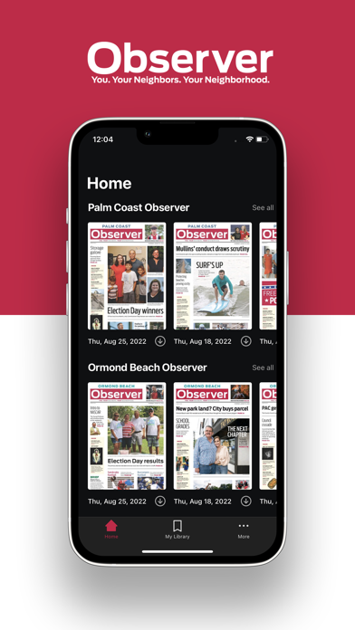 Observer Local Screenshot