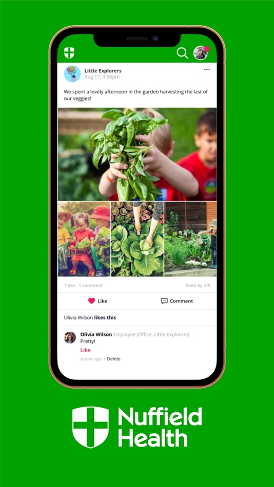 #1. Nuffy Nursery (iOS) De: Nuffield Health