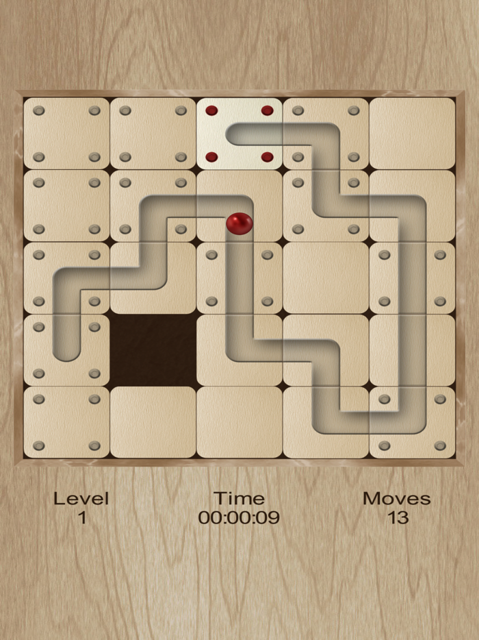 Roll the labyrinth ball