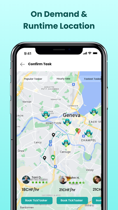 TickTask. Screenshot