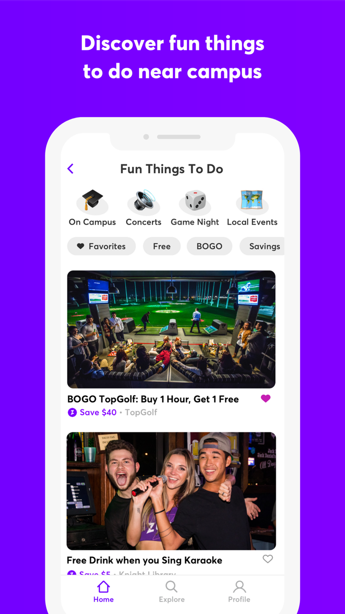 Zupp - College Experience App