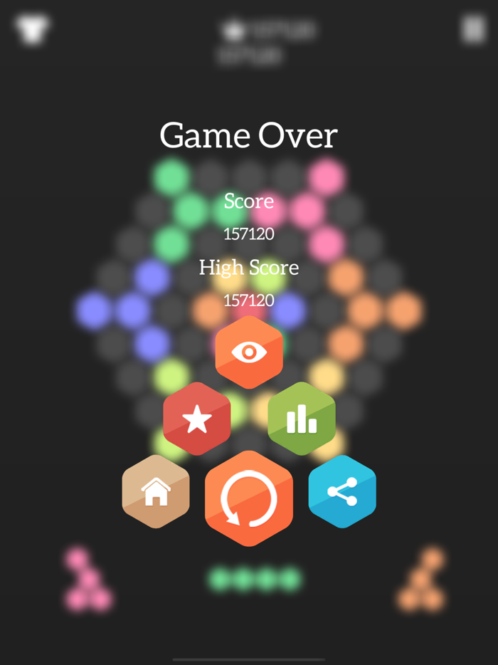 Hex Crush-Hexagon Puzzle Game