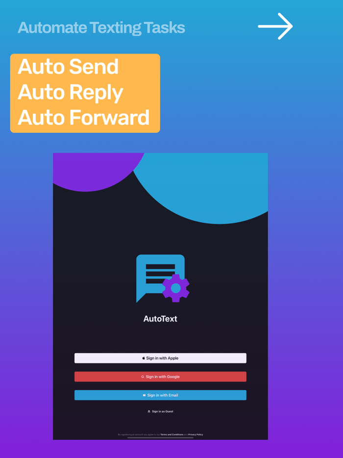 AutoText - Scheduled Message
