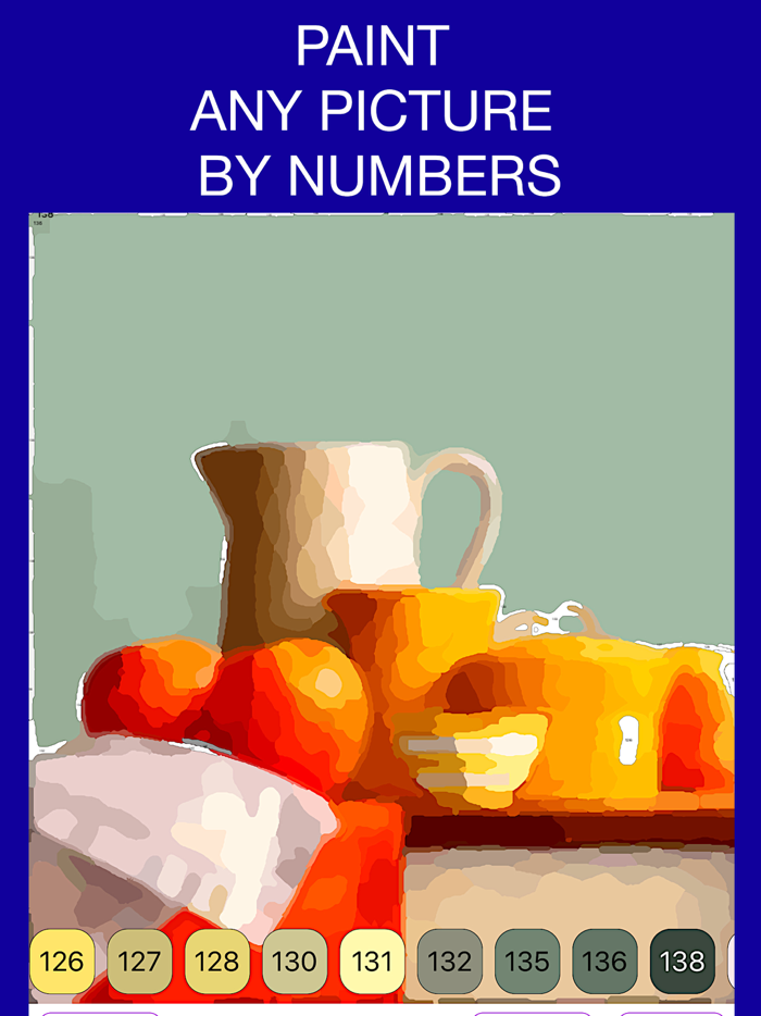 Paint by numbers your photo